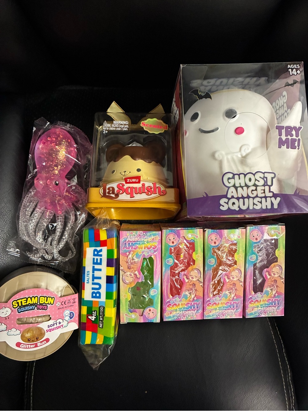 9 piece squishy bundle